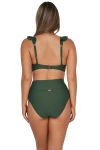 Sunsets Hannah High Waist In Island Green