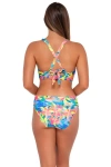 Sunsets Hannah High Waist In Shoreline Petals