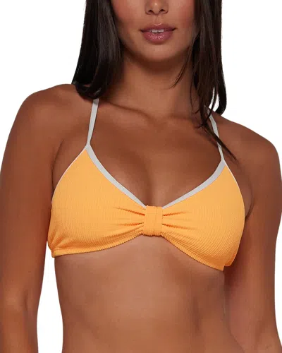 Sunsets Indie Bralette In Papay-papaya