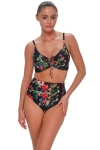 Sunsets Kauai Keyhole Bikini Swimsuit Top In Multi