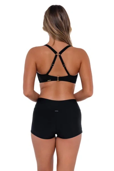 Sunsets Kinsley Swim Short In Black