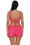 Sunsets Laguna Swim Short Bottoms In Blushing Palms Sandbar Rib