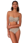 Sunsets Loretta Bandeau Bikini Swimsuit Top In Multi