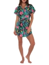 Sunsets Lucia Cover-up Dress In Twilight Blooms