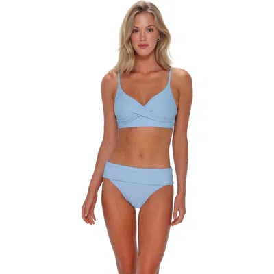 Sunsets Lyla Bralette Bikini Swimsuit Top In Blue