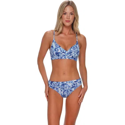Sunsets Lyla Bralette Bikini Swimsuit Top In Blue