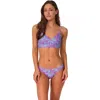 Sunsets Lyla Bralette Bikini Swimsuit Top In Blue