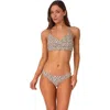 Sunsets Lyla Bralette Bikini Swimsuit Top In Brown