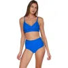 Sunsets Lyla Bralette Bikini Swimsuit Top In Electric Blue