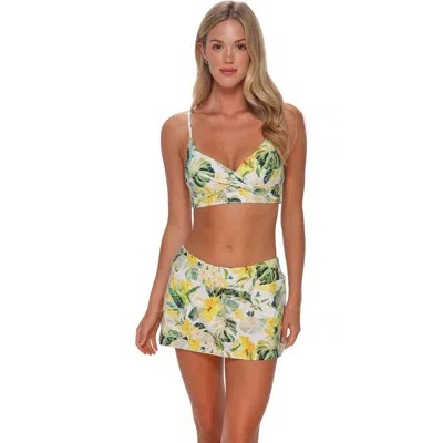 Sunsets Lyla Bralette Bikini Swimsuit Top In Green