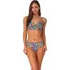 Sunsets Lyla Bralette Bikini Swimsuit Top In Multi