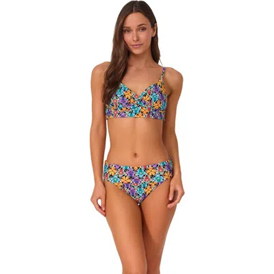 Sunsets Lyla Bralette Bikini Swimsuit Top In Multi