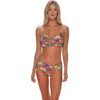 Sunsets Lyla Bralette Bikini Swimsuit Top In Orange