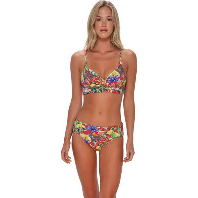 Sunsets Lyla Bralette Bikini Swimsuit Top In Orange