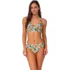 Sunsets Lyla Bralette Bikini Swimsuit Top In Orange