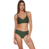 Sunsets Lyla Bralette In Island Green