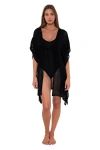 Sunsets Maldives Tunic In Black