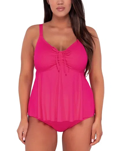 Sunsets Marin Tankini In Pink