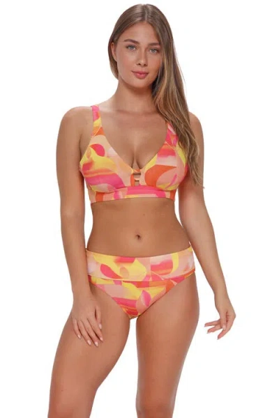 Sunsets Natalie Bikini Swimsuit Top In Multi
