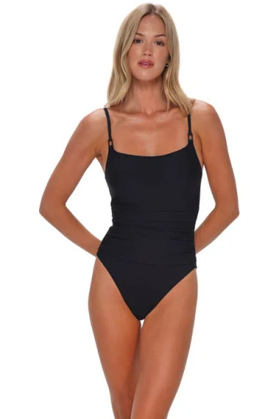 Sunsets Pamela One Piece Swimsuit In Black