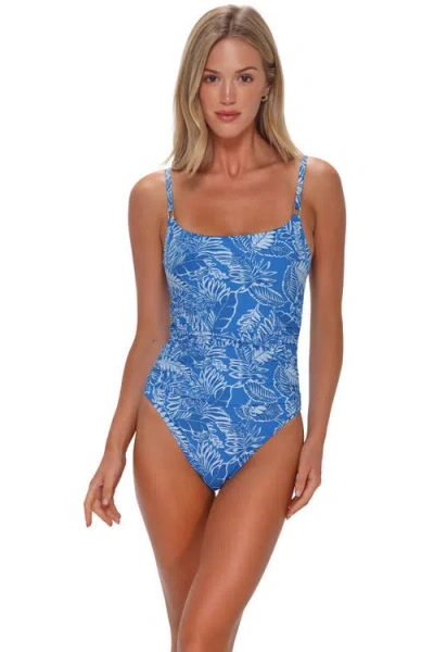 Sunsets Pamela One Piece Swimsuit In Blue