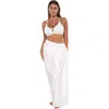 Sunsets Paradise Pareo In White Lily