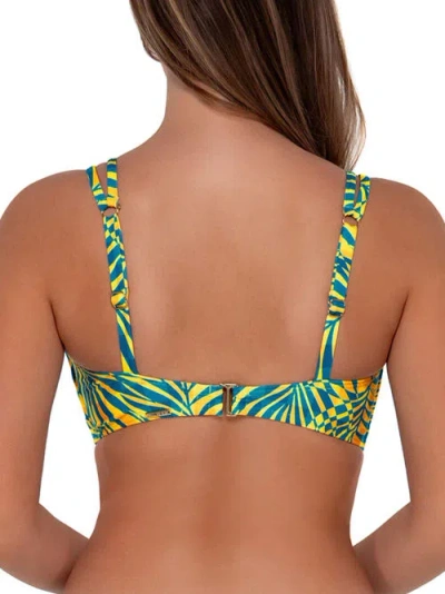 Sunsets Printed Taylor Underwire Bikini Top In Cabana