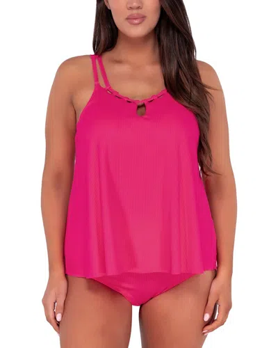 Sunsets Sadie Tankini In Red