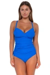 Sunsets Serena Tankini In Electric Blue