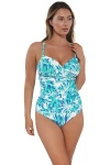 Sunsets Serena Tankini Swimsuit Top In Blue