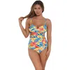 Sunsets Serena Tankini Swimsuit Top In Suncatcher