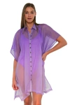 Sunsets Shore Thing Tunic In Passion Flower