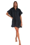 Sunsets Shore Thing Tunic In Slate