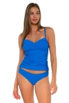 Sunsets Simone Tankini-e-cup In Electric Blue