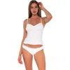 Sunsets Simone Tankini Swimsuit Top In White
