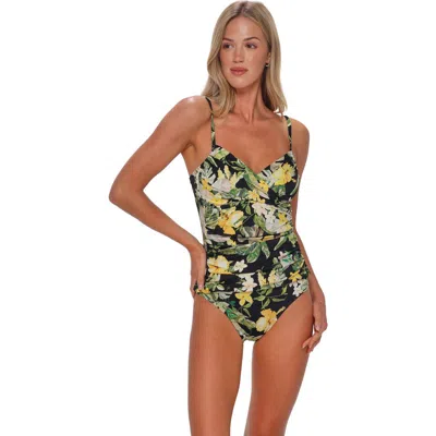 Sunsets Simone Tankini Swimsuit Top In Green
