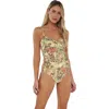 Sunsets Simone Tankini Swimsuit Top In Island Spice