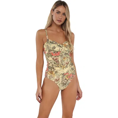 Sunsets Simone Tankini Swimsuit Top In Island Spice