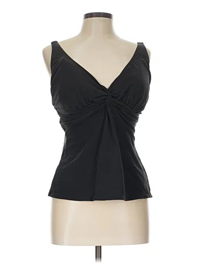 Pre-owned Sunsets Sleeveless Blouse In Black