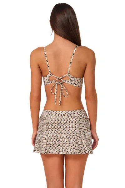 Sunsets Sporty Swim Skirt Bottoms In Neutral