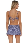 Sunsets Sporty Swim Skirt Bottoms In Marina