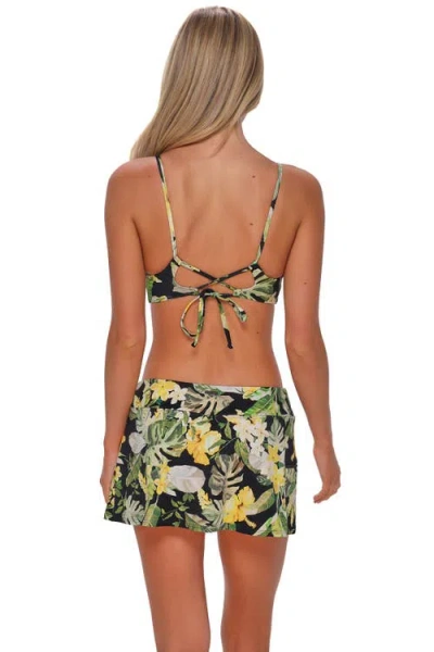Sunsets Sporty Swim Skirt Bottoms In Multi