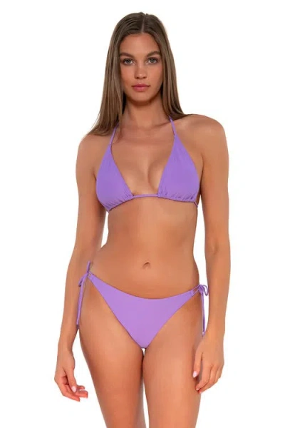 Sunsets Starlette Triangle Top In Passion Flower