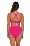 Sunsets Summer Lovin V-front In Begonia Sandbar Rib