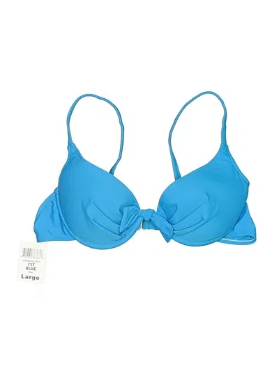 Sunsets Swimsuit Top Blue Swimwear