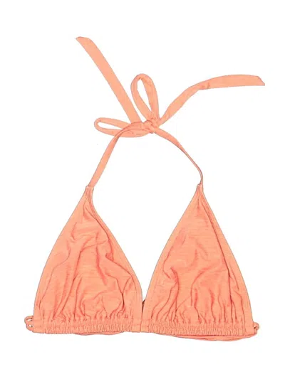 Pre-owned Sunsets Swimsuit Top Orange Swimwear
