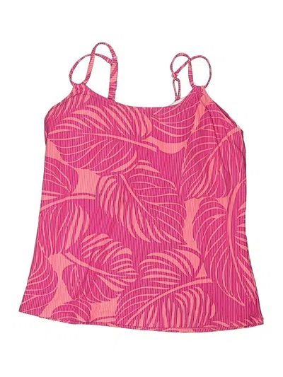 Pre-owned Sunsets Swimsuit Top Pink Swimwear