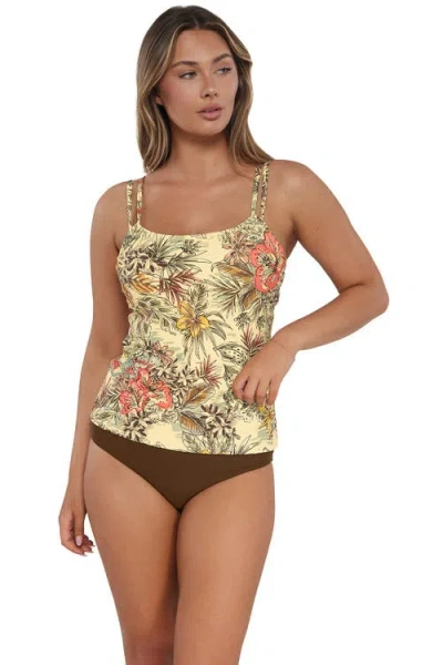 SUNSETS SUNSETS TAYLOR TANKINI SWIMSUIT TOP