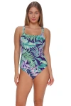 Sunsets Taylor Tankini Swimsuit Top In Multi