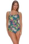 Sunsets Taylor Tankini Swimsuit Top In Green